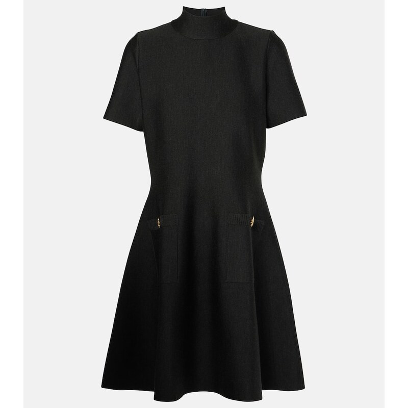Oscar de la Renta Wool-blend minidress