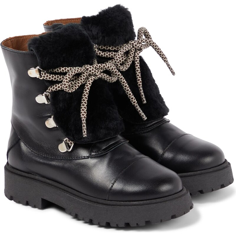 PèPè Leather ankle boots