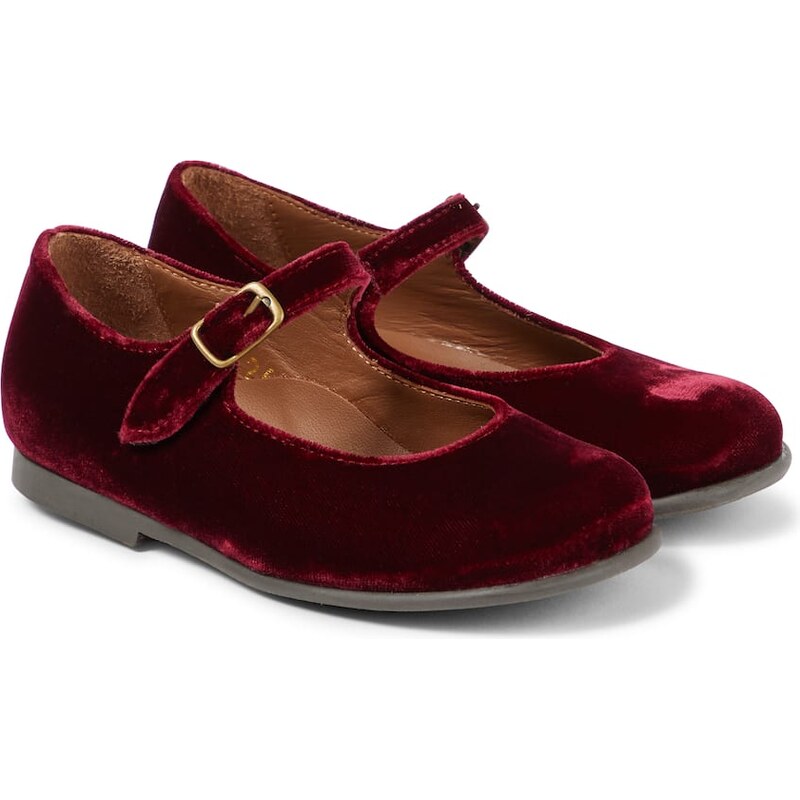 PèPè Velvet ballet flats