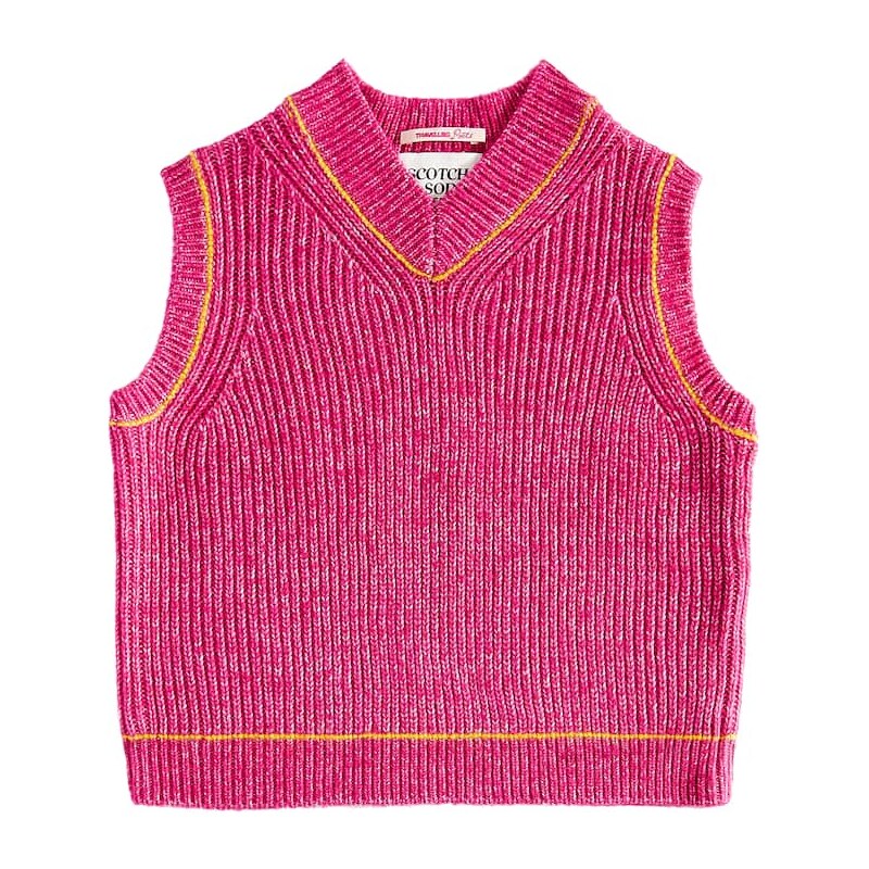 Scotch & Soda Kids Cotton-blend vest