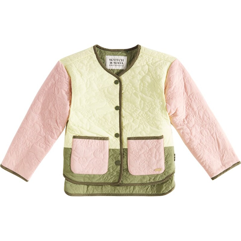 Scotch & Soda Kids Colorblocked reversible jacket