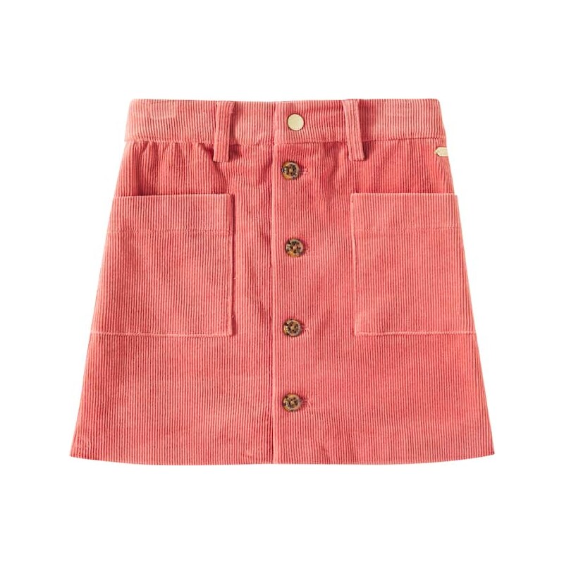 Scotch & Soda Kids Cotton corduroy skirt