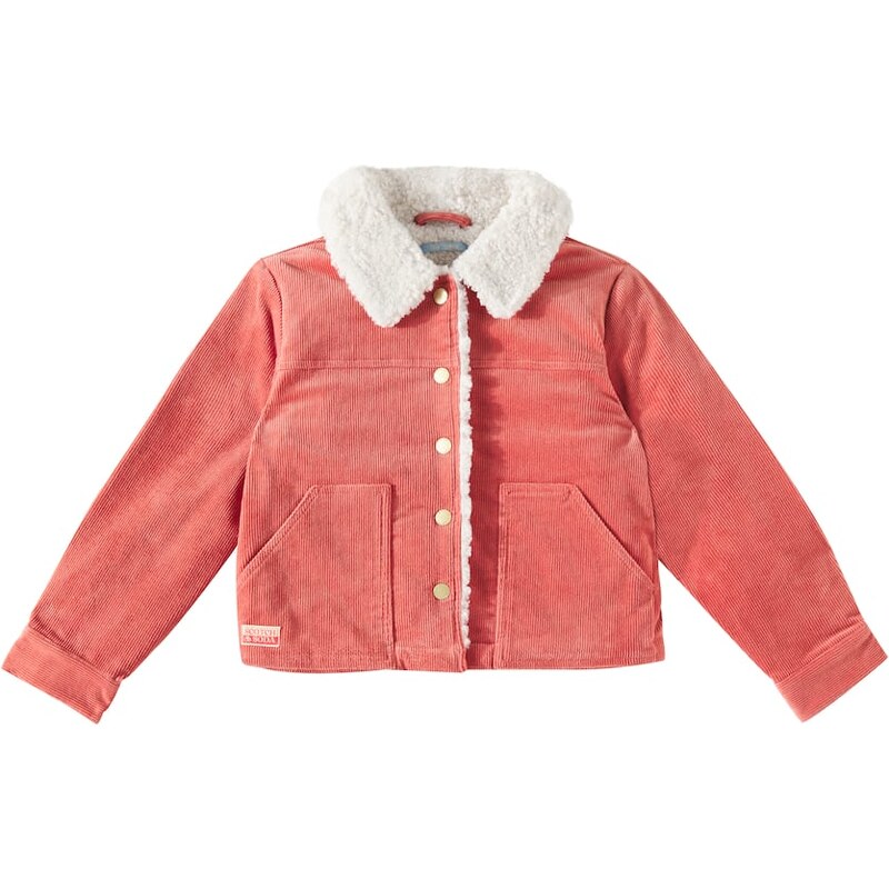 Scotch & Soda Kids Cotton corduroy jacket