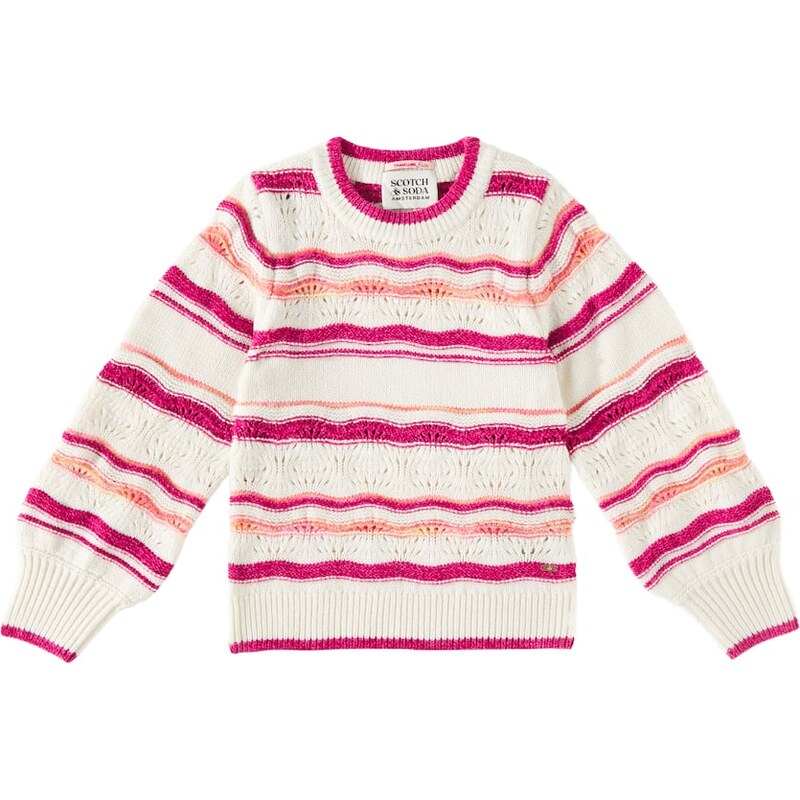Scotch & Soda Kids Striped sweater