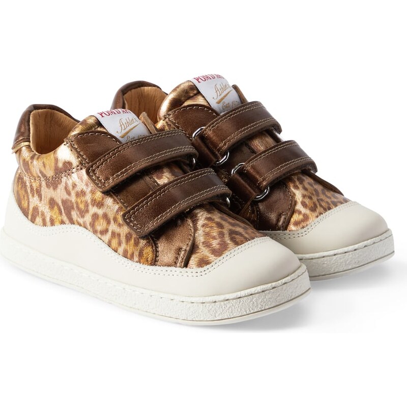 Pom dApi Mousse Easy Waves leather sneakers