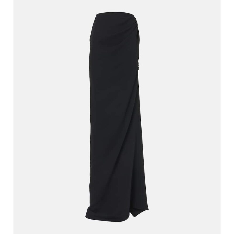 Maticevski Indominable draped maxi skirt