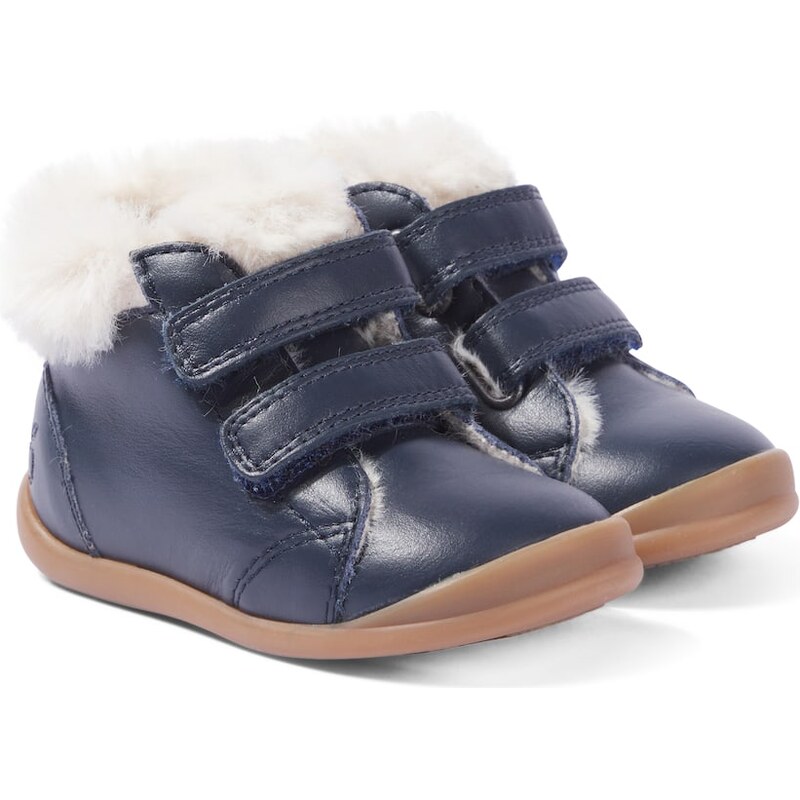 Pom dApi Baby Flex Up Easy leather booties
