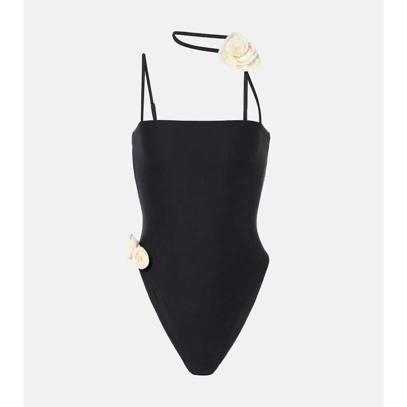 Same Floral-appliquÃ swimsuit