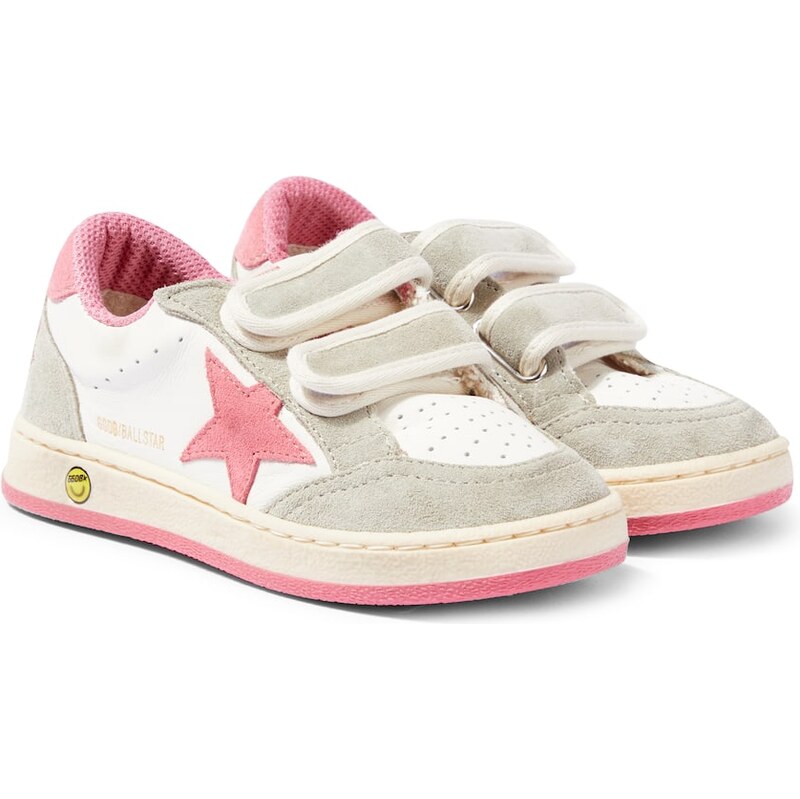 Golden Goose Kids Ball Star leather sneakers