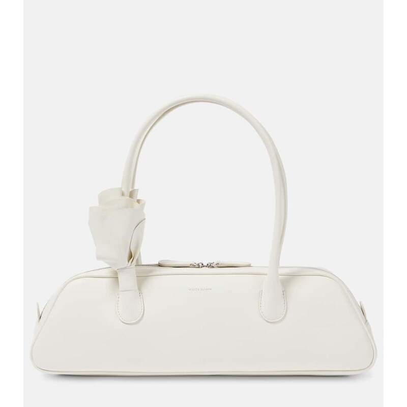 Magda Butrym Brigitte floral-appliquÃ leather shoulder bag
