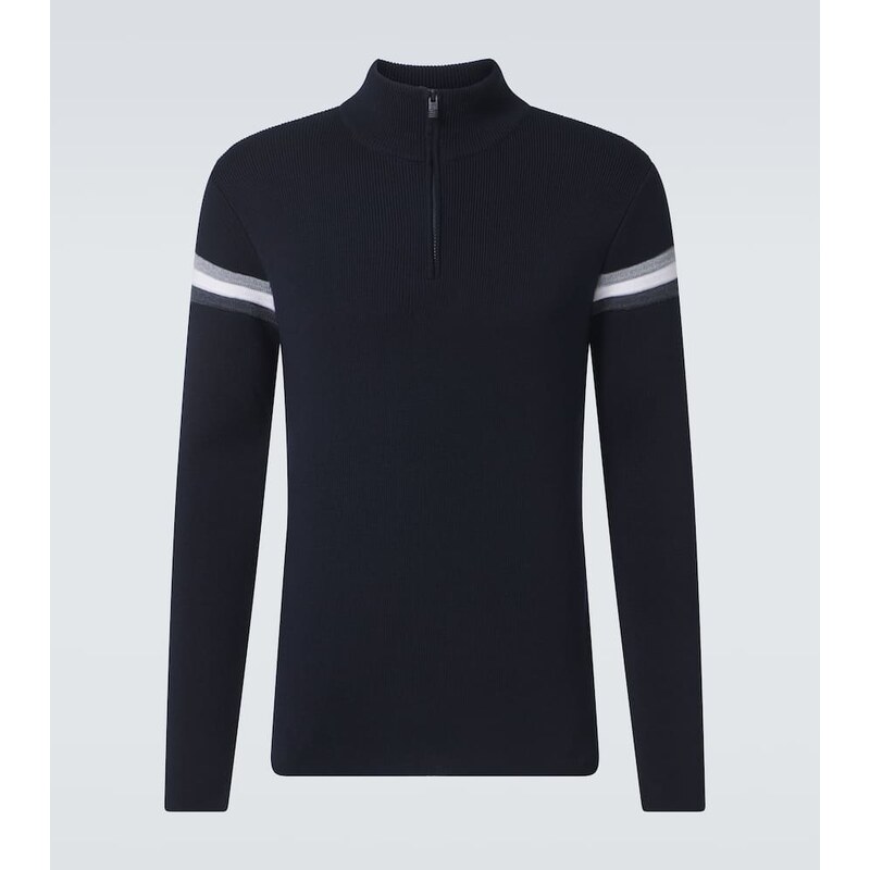 Fusalp Wengen IV wool half-zip sweater