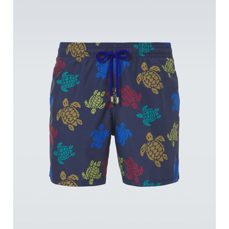 Vilebrequin x Falke Moorea printed swim trunks