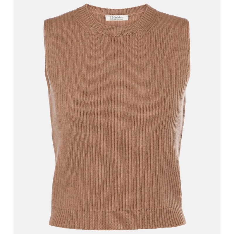 S Max Mara Wool sweater vest