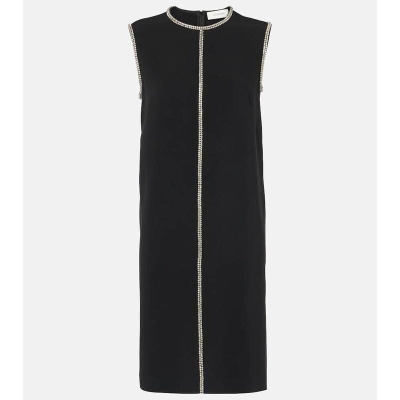 Sportmax Earry embellished cady minidress