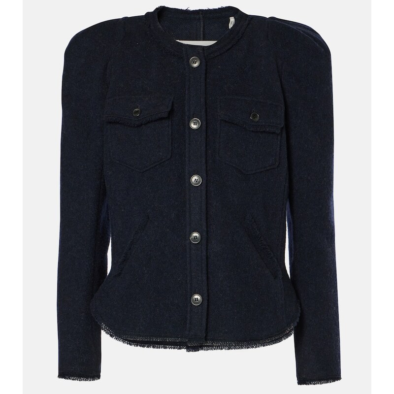 Marant Etoile Nelly wool-blend jacket