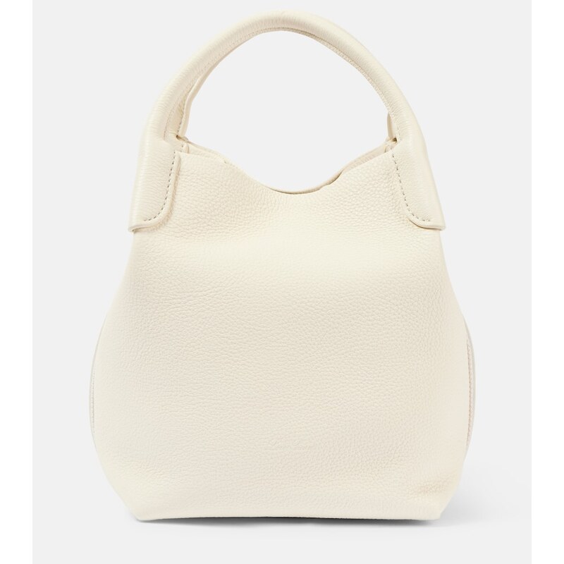 Loro Piana Bale Small leather shoulder bag