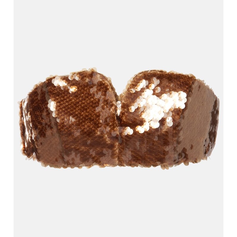 Blazé Milano Sequined bra top