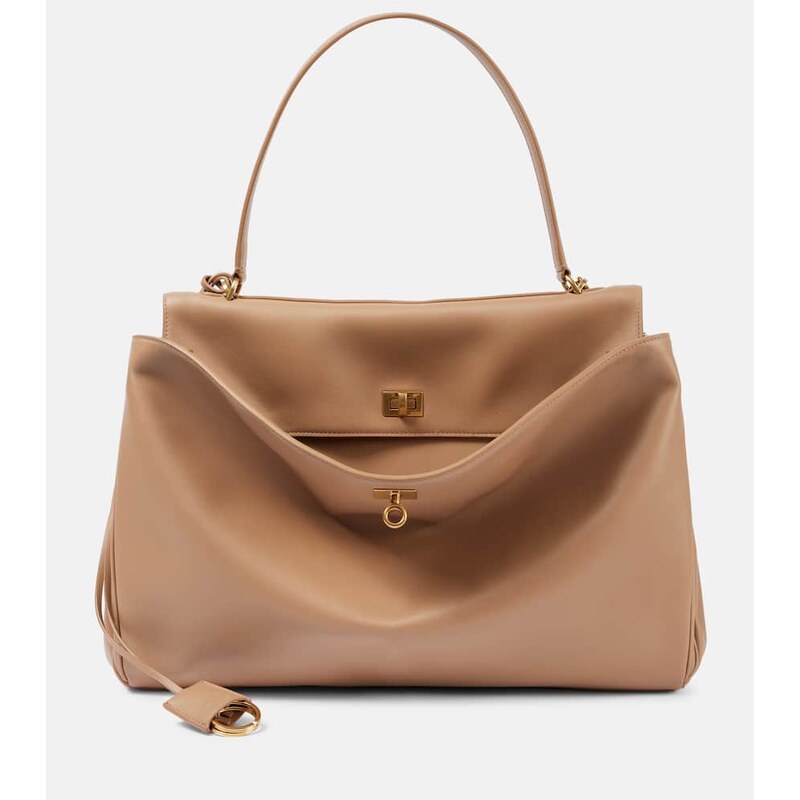 Balenciaga Rodeo Large leather shoulder bag