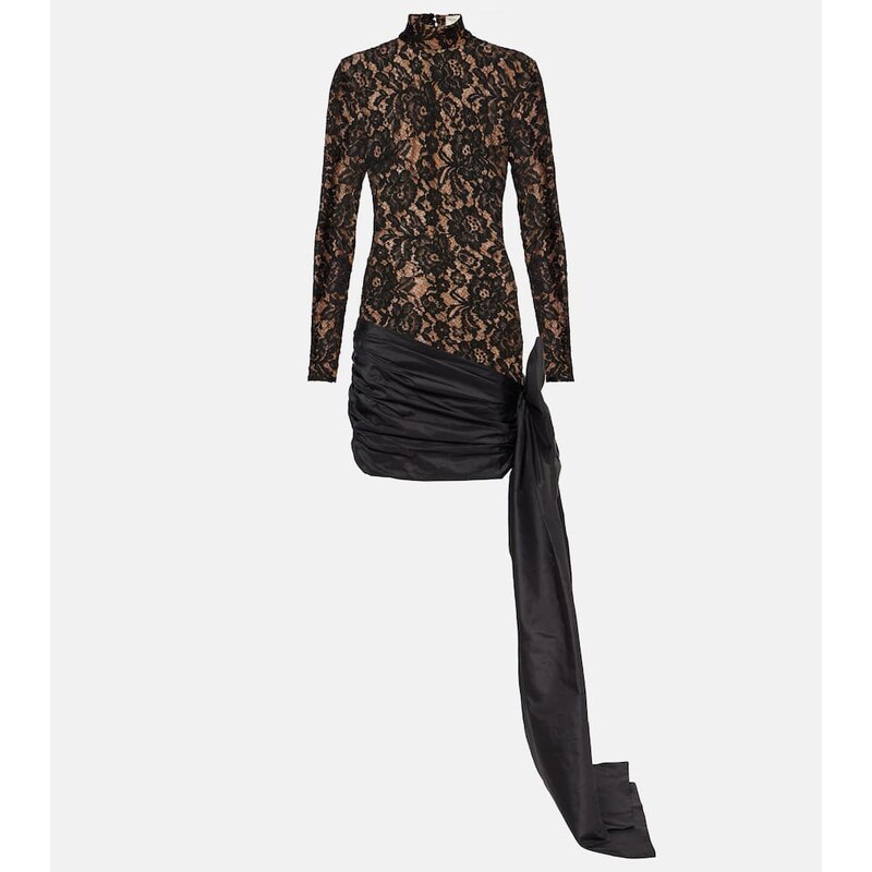The New Arrivals Ilkyaz Ozel Chiwen bow-detail floral lace