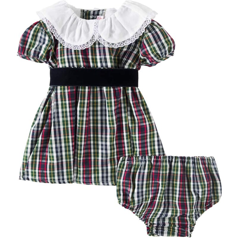 La Coqueta Baby Alicia cotton dress and bloomers set