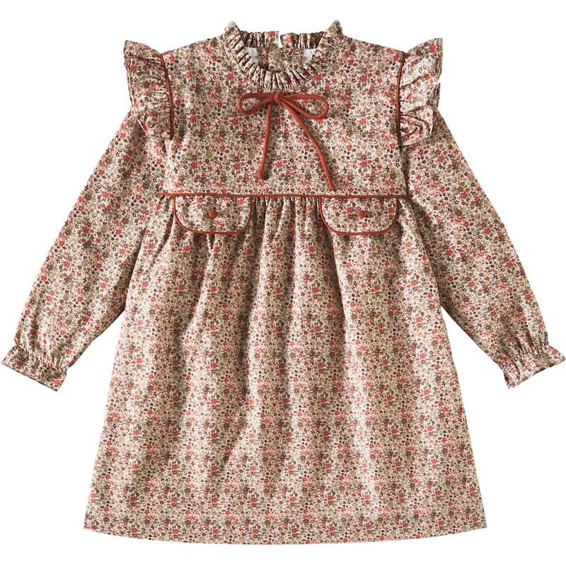 La Coqueta Maura floral cotton dress