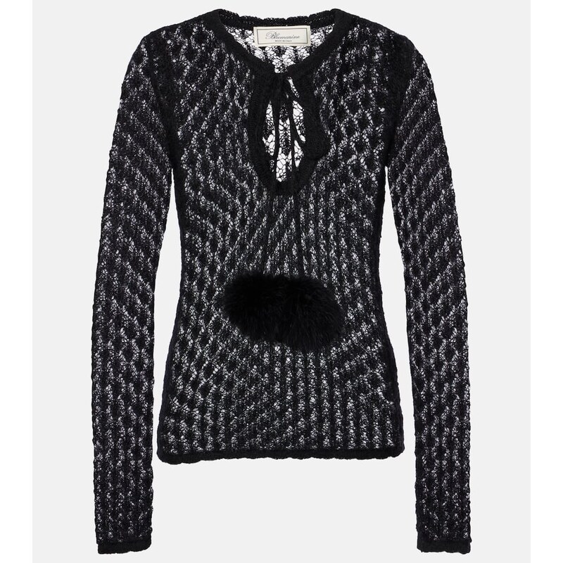Blumarine Open-knit top