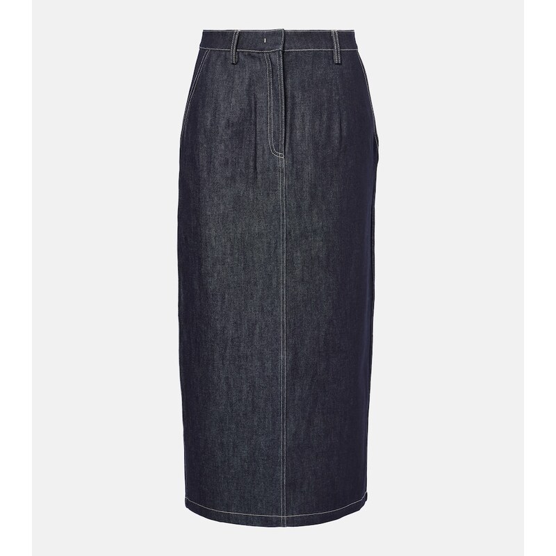 CO Denim pencil skirt