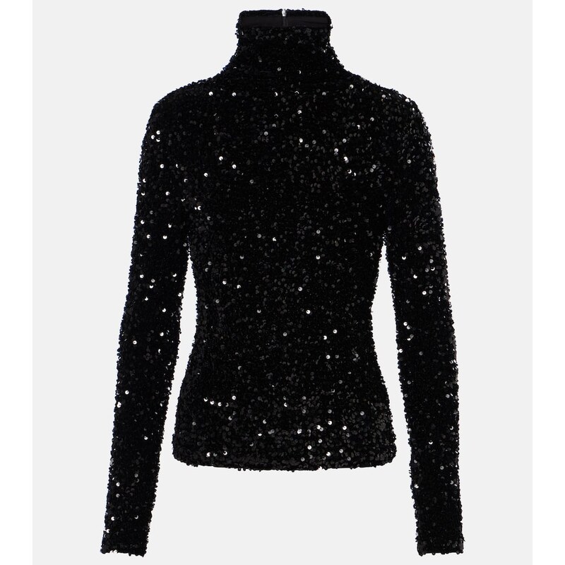 Xu Zhi Sequined top