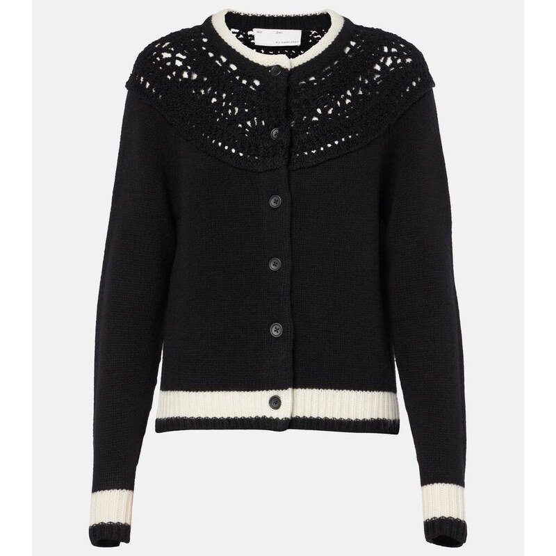 Xu Zhi Wool-blend cardigan