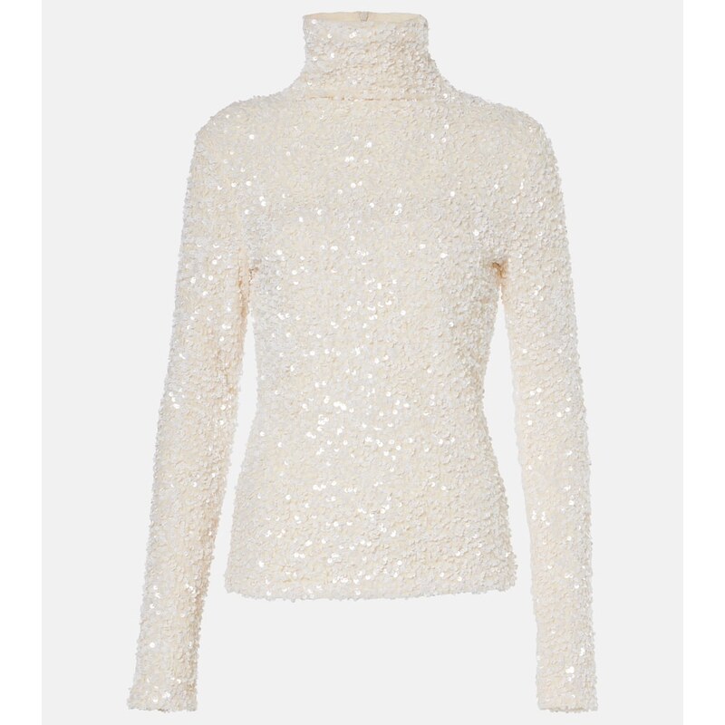 Xu Zhi Sequined top