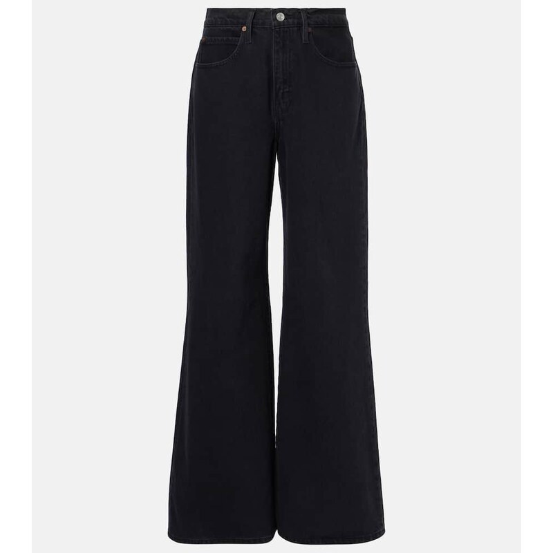 Frame Easy Wide Flare high-rise flared jeans