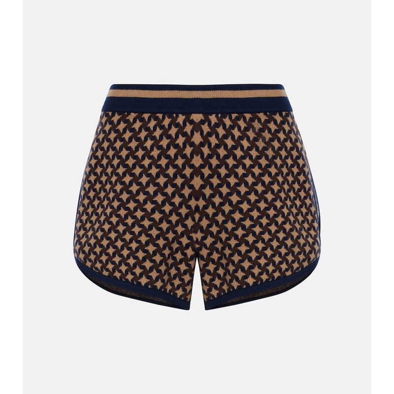 The Upside Interstella Pierre jacquard shorts