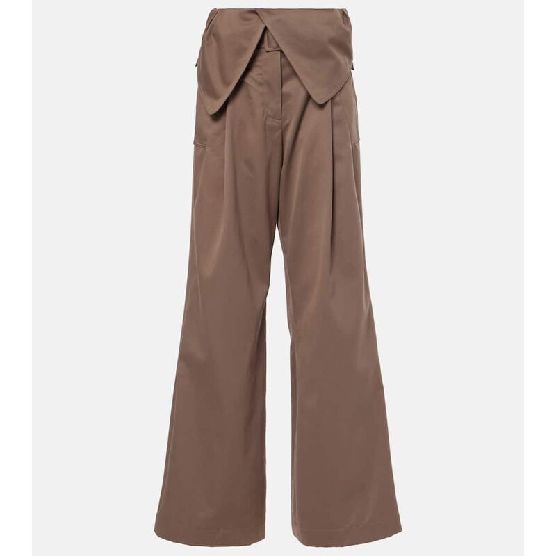 JW Anderson Cotton twill wide-leg pants
