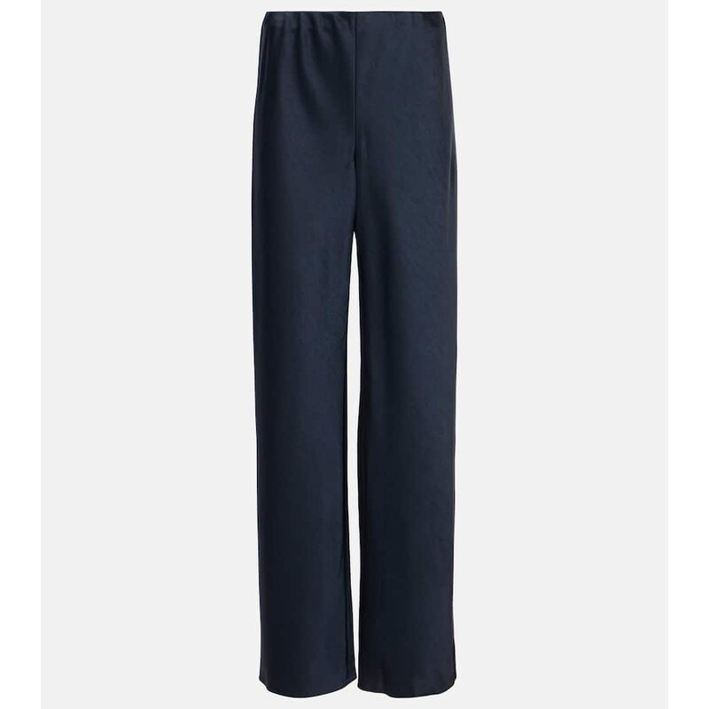 Vince Fluid satin straight pants