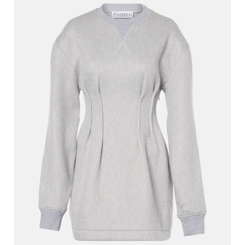 JW Anderson Jersey sweatshirt dress