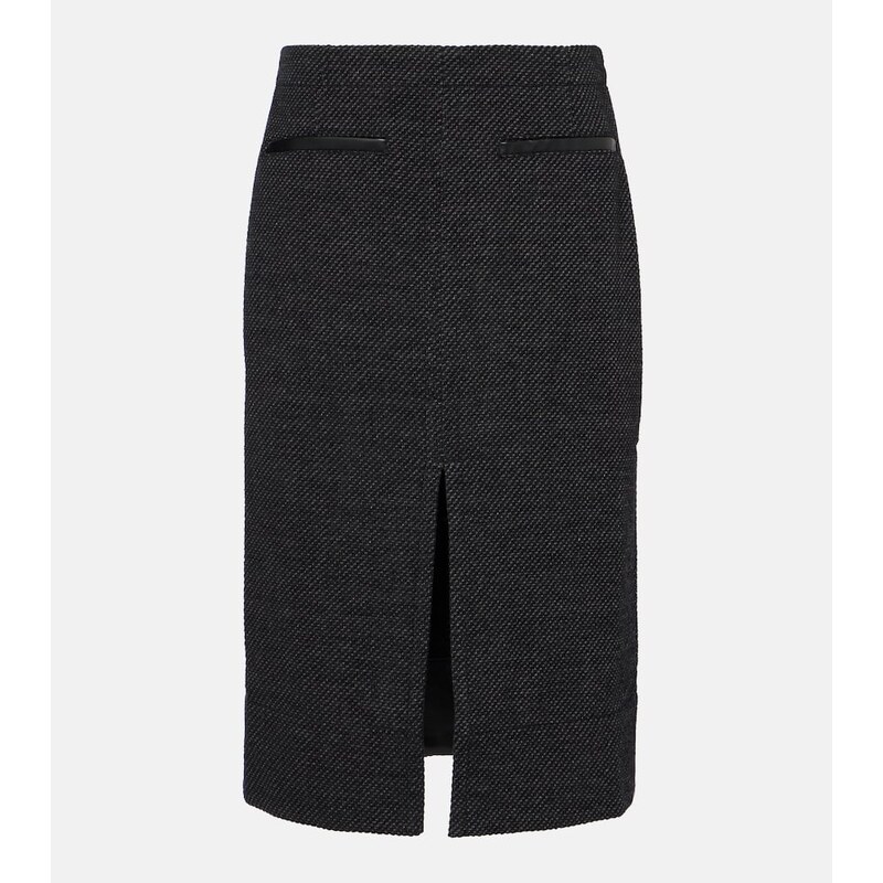 Proenza Schouler White Label Kingsley twill midi skirt