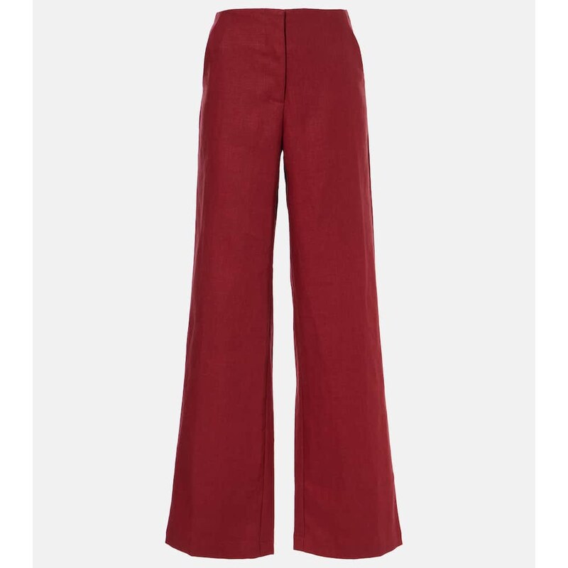 Faithfull Lulea linen wide-leg pants