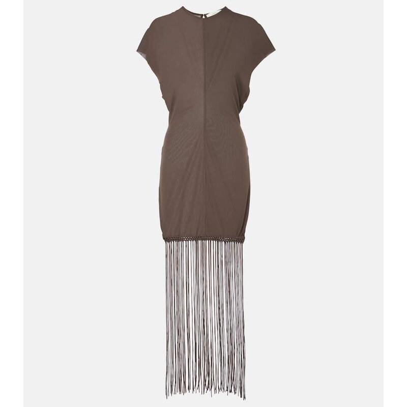 Faithfull Brita fringed minidress
