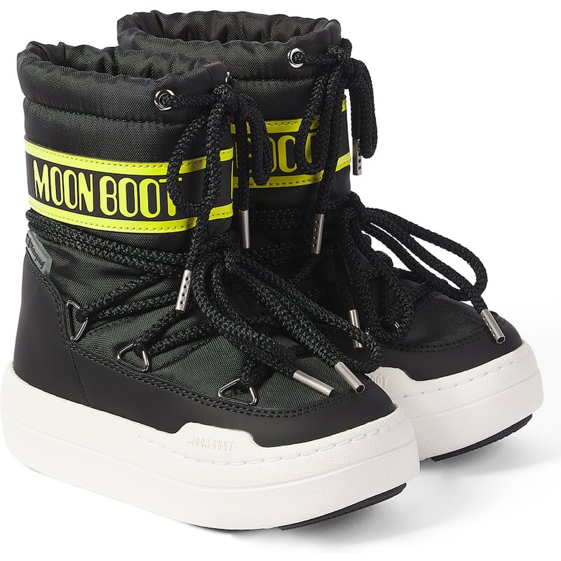 Moon Boot Kids Junior Park logo snow boots