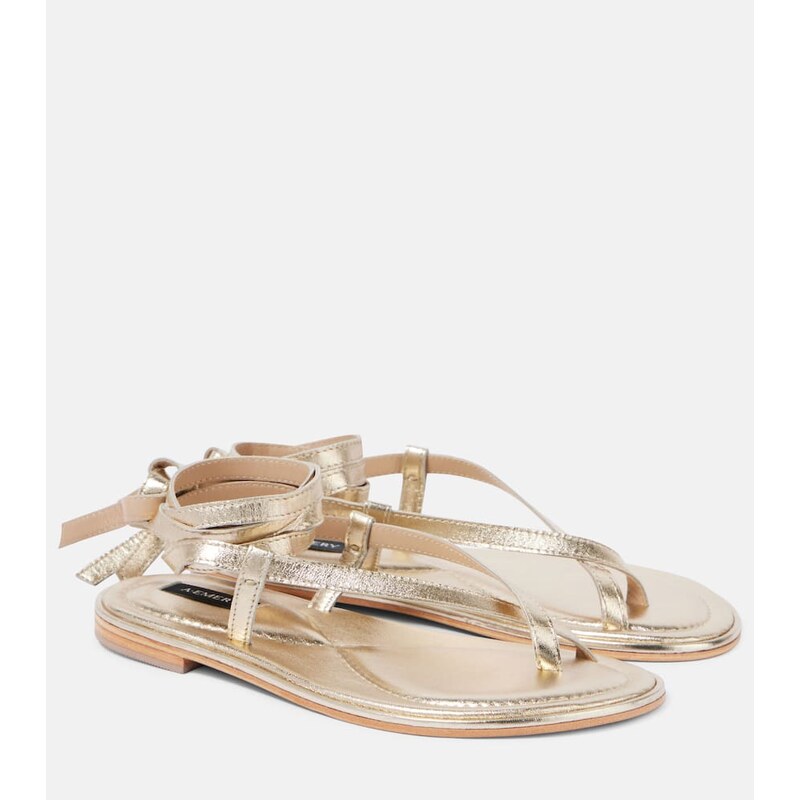 A.Emery Elliot leather sandals