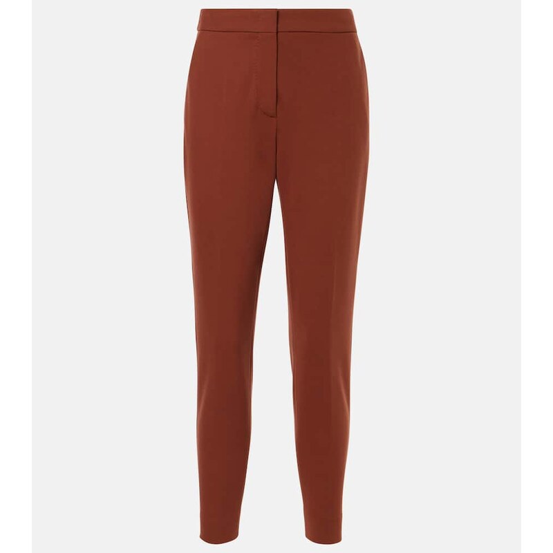 Max Mara Pegno jersey slim pants