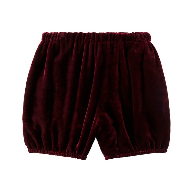 Bonpoint Baby Doumi velvet bloomers