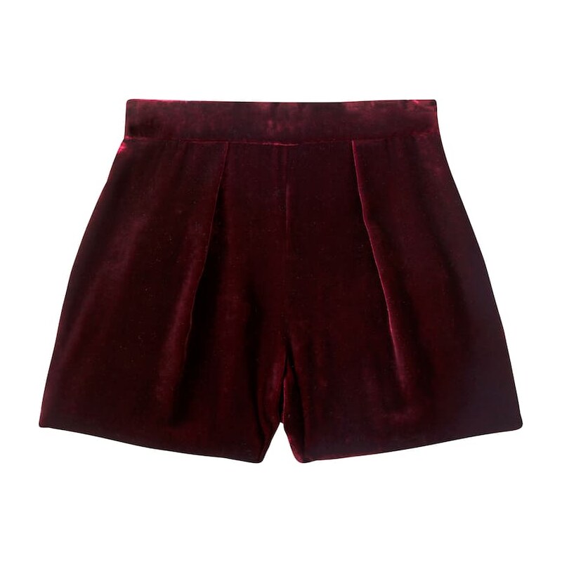 Bonpoint Flash velvet shorts