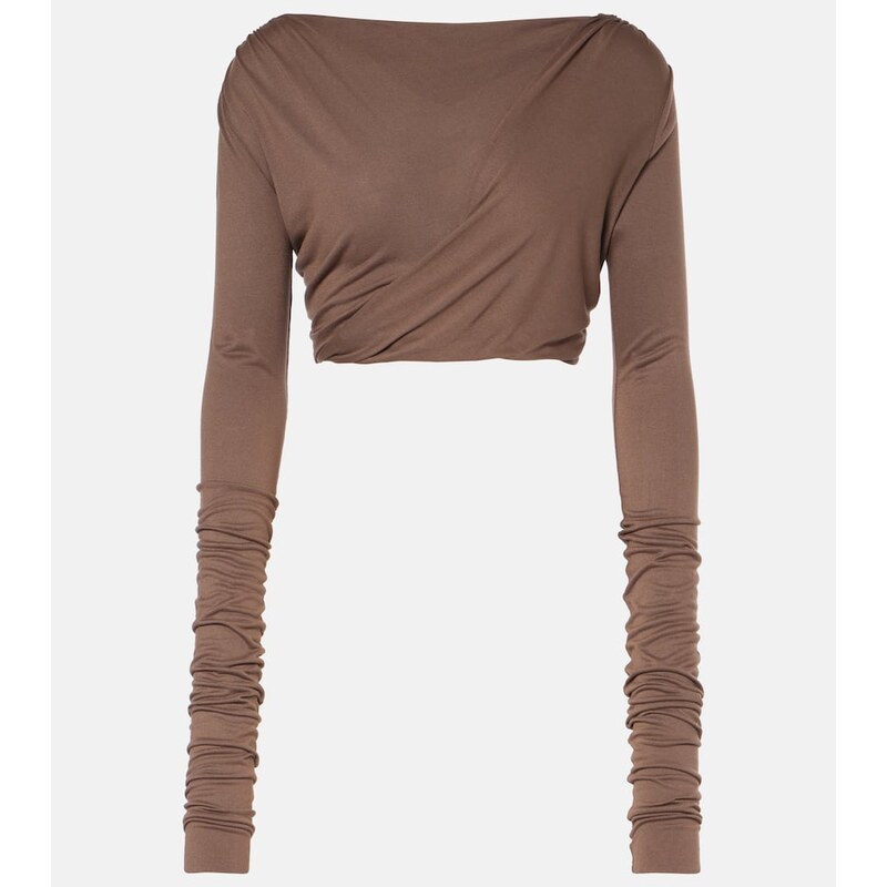Rick Owens Jade crop top