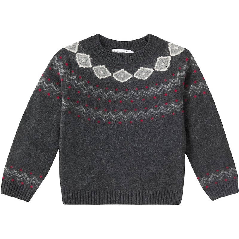 Bonpoint Grimaldi jacquard wool sweater