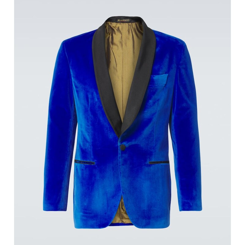 Rubinacci Cotton velvet blazer