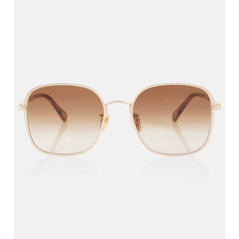 Chloé Scalloped square sunglasses