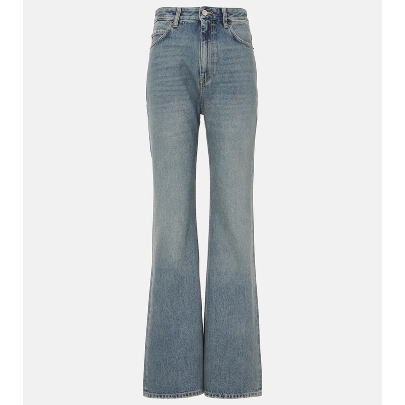 Balenciaga Mid-rise flared jeans