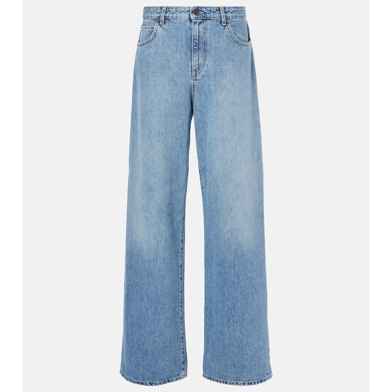 The Row Eglitta low-rise wide-leg jeans