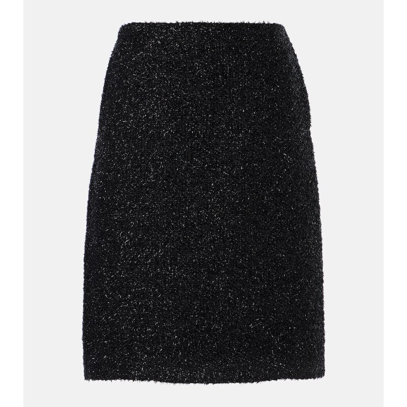The Row Corinna lamÃ pencil skirt